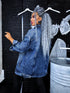 F3241 Dark Blue Denim Jacket